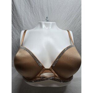 Victoria's Secret Very Sexy Shine Cradle Push-Up Bra size 34DD- Toffee